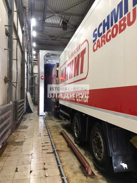 Автоматическая грузовая портальная мойка PROGRESS с оборотным водоснабжением