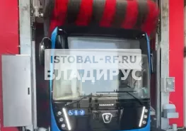 2 портальные мойки КУБ для автобусов с системой оборотного водоснабжения